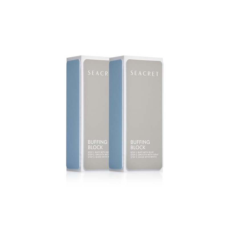 3-Way Nail Buffer Block for Salon Shine - Pack of