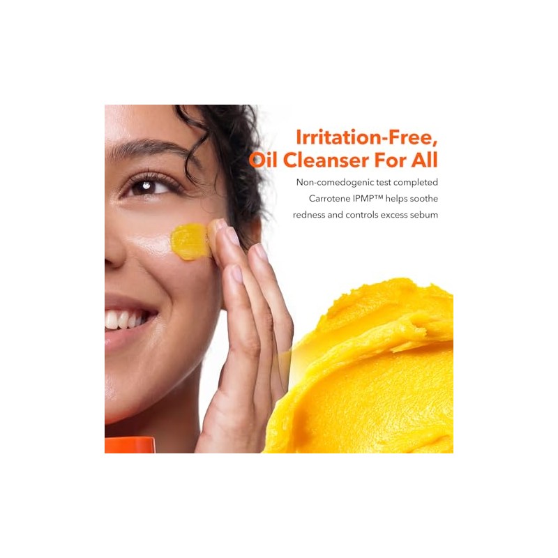 Aprilskin Carrotene IPMP™ Hydromelt Cleansing Balm| Vegan, Cruelty-Free | Non-comedogenic,
