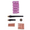 16PCS TIG Welding Torch Accessories Kit Copper Ceramic Plasma Cutter