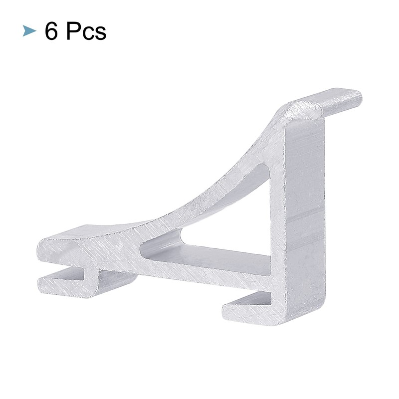 sourcing map Pack of 6 Shelf Brackets Fridge Kit Support
