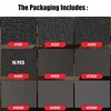 16 Pcs 600 Grit Sanding Sponge, Ultra Fine Sandpaper Assortment