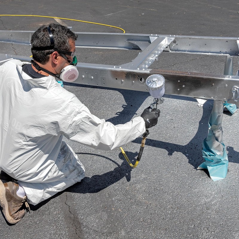 Eastwood Rust Encapsulator Platinum Pint | UV Resistant Aluminum Finish