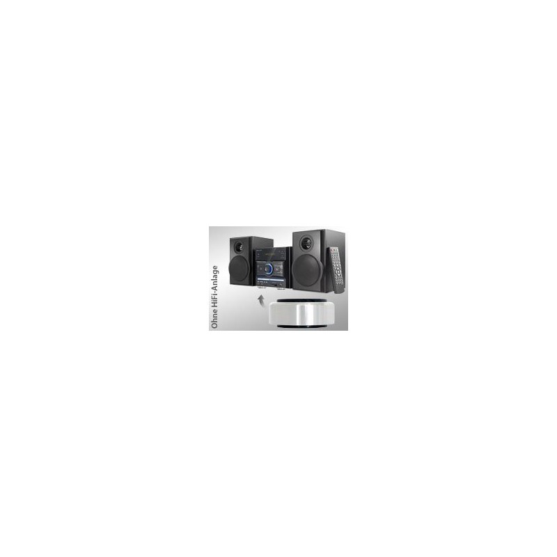 Dynavox 206381 aluminium bases for Hi-Fi devices (set of 4),