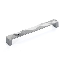 Richelieu Hardware BP4789192140 Monza Collection 7 9/16-inch (192 mm) Center-to-Center Chrome Modern Cabinet and Drawer Pull Handle for Kitchen, Bathroom, and Furniture