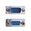 CABLEPELADO Serieller Adapter RS232 DB9 Stecker auf Buchse | RS-232-Kuppler