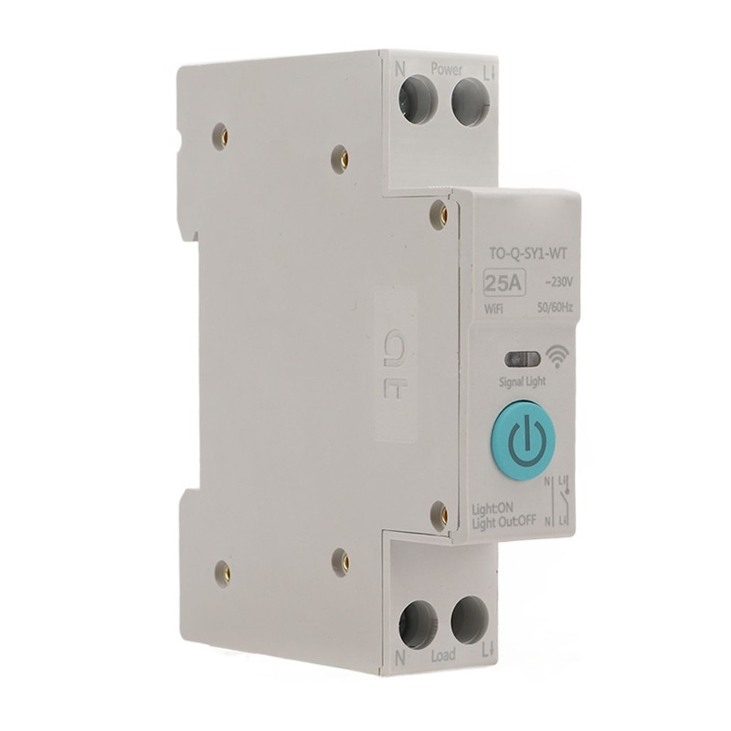 WIFI Smart Switch Breaker Wireless Phone Remote Control DIN35 Rail