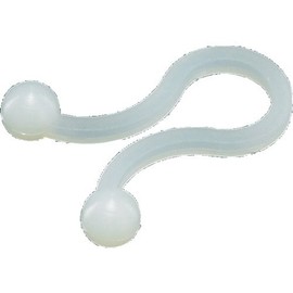 TRUSCO TT08 Twist Tie, Binding Diameter 0.3 - 0.4 inches (7.0 - 10.0 mm), Pack of 100 x 10 Bags