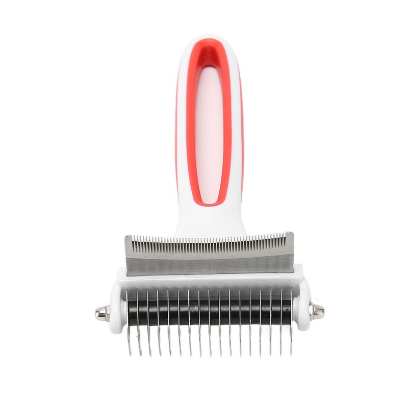 2 in 1 Pet Grooming Brush Washable Pet Dematting Comb