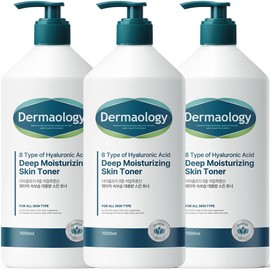 [Wrinkle Whitening Double Function] 2+1 Dermaology Skin Toner 1L Large Capacity 8 Layers Hyaluronic Acid Moisture Dactyl Cleans Pores Women Girls Men Men - Hyaluronic Acid Skin Toner 1L / [주름미백 2중 기능성] 2+1 더마올로지 스킨 토너 1L 대용량 8중 히알루론산 수분 닥토 닦토 모공 여성 여자 남성 남자 - 히알루론산 스킨 토너 1L X 3개
