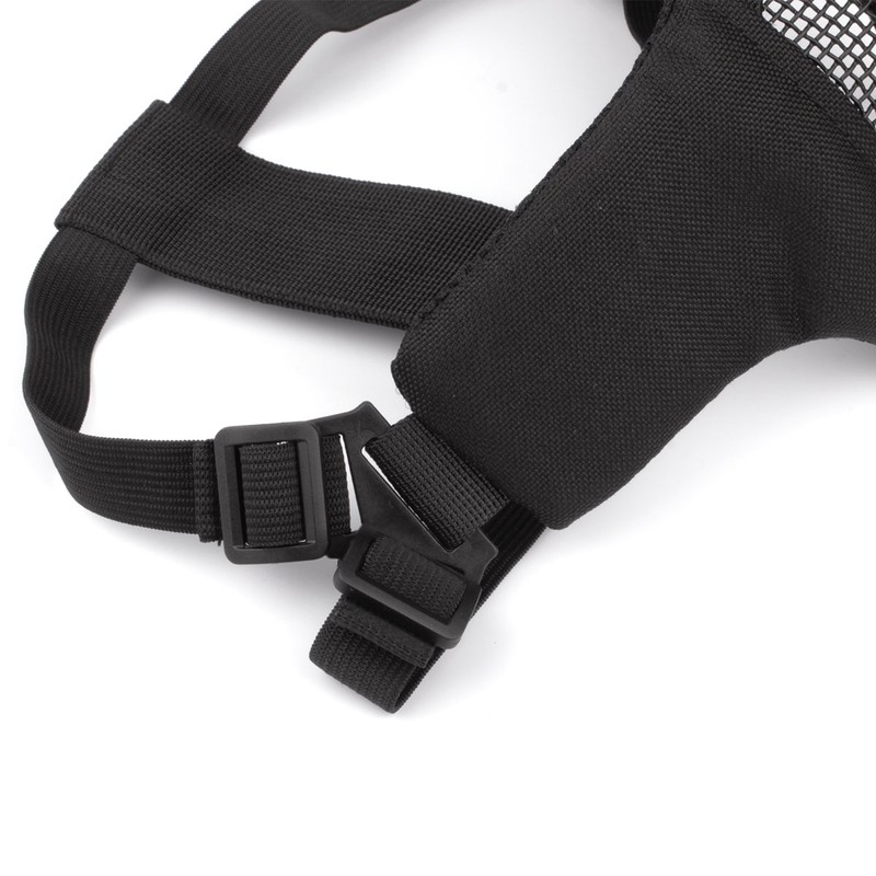 GES Foldable Tactical Half Face Mask Outdoor Mask Protective Mesh