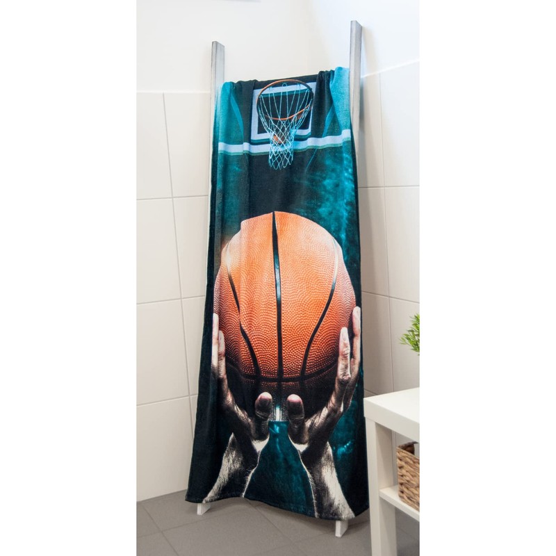 Herding Basketball Velour Towel 75 x 150 cm 100% Cotton/Velour