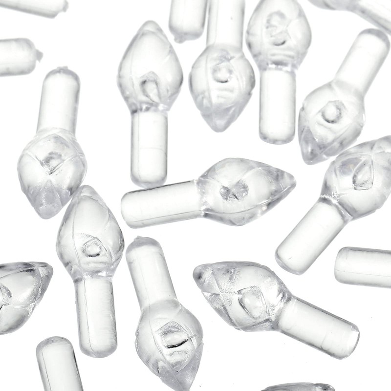100 Pieces Plastic Christmas Tree Bulbs and 5 Stars Replacement