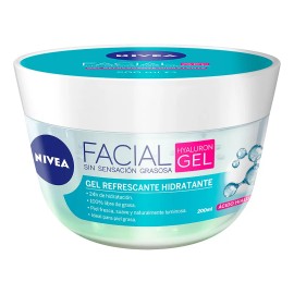 Gel Facial Nivea Cuidado Facial Con Ácido Hialurónico 200ml Todo Tipo De Piel Día/noche