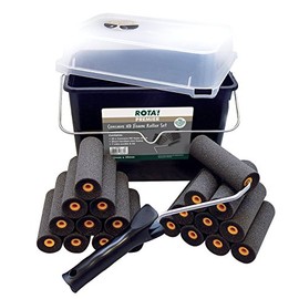 ROTA Premier Superfine Concave 4" Foam Mini Roller Scuttle Set