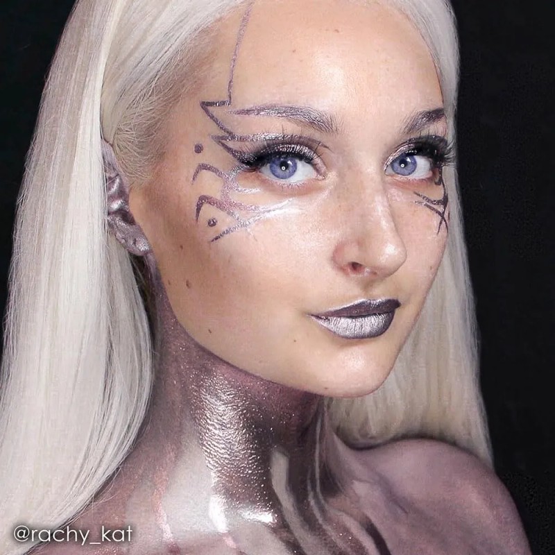 Mehron Polvo Metalico Maquillaje Profesional Facial Corporal