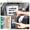 LUCMO Car Backseat Organizer with Tablet Holder,6 Storage Pockets Car