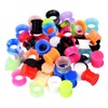 Stuppendux 54PCS Silicone Tunnels Ear Gauges Tunnels Plugs Stretchers Expander