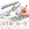 Tycoonest 12 Pcs Fineliner Pens, Black Ink Art Drawing Pens