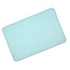 Microfibre Memory Foam Bathroom Bath Mat With Non Slip Back
