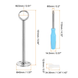 sourcing map 4pcs Stainless Steel Closet Rod Holder Set Open Heightened 0.91" Dia Shower Rod Flange Socket Wardrobe Bracket with Screwdriver and Expansion Tube for Closet Shelf Wardrobe Curtain