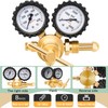 KAKO HVAC Nitrogen Regulator with 60" Hose, 0-600PSI, 1/4" Outlet,