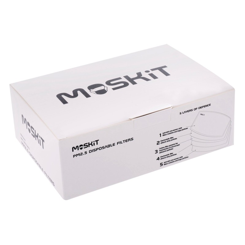 Maskit Face Mask Filters - Maskit Refill Filters 10 pack,