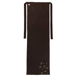 Edo-Ten Ecchu Loincloth (Loincloth), Made in Japan, 100% Cotton, Discharge Pattern, Stylish, Japanese Pattern, Men's, One Size Fits Most, Dragonfly (Katsubug) Dark Brown