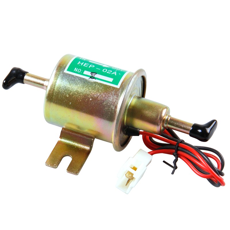 Universal Metal Solid Gasoline Petrol 12V Inline Vehicle Electric Fuel