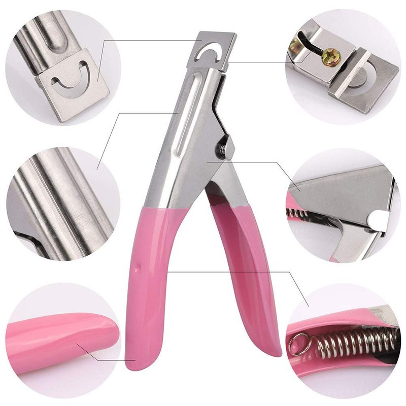 KIRA Nail Tip Clipper Edge Cutter Adjustable Stainless Steel False