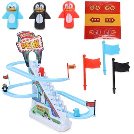 Toyland® Musical Light Up Penguin Run Game - Novelty Games For Children Age 3+