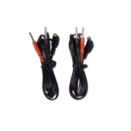 Roscoe Medical 45 inch TENS Lead Wires x2 w/ Pin Connector for TwinStim EMS 7500 7000 Massager