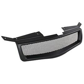Spec-D Tuning for Maxima 1PC Black ABS Front Bumper Upper Mesh Hood Grille