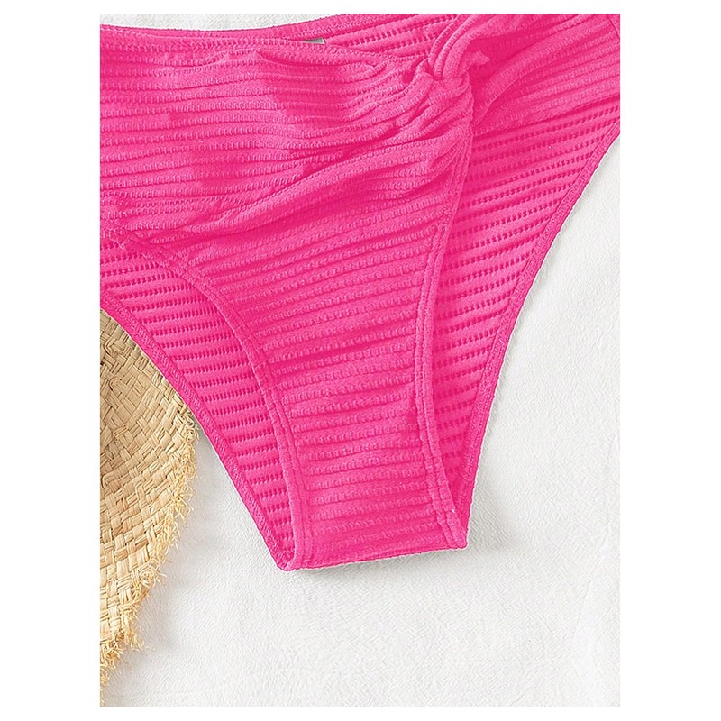 SOLY HUX - Parte inferior de bikini para mujer, Liso