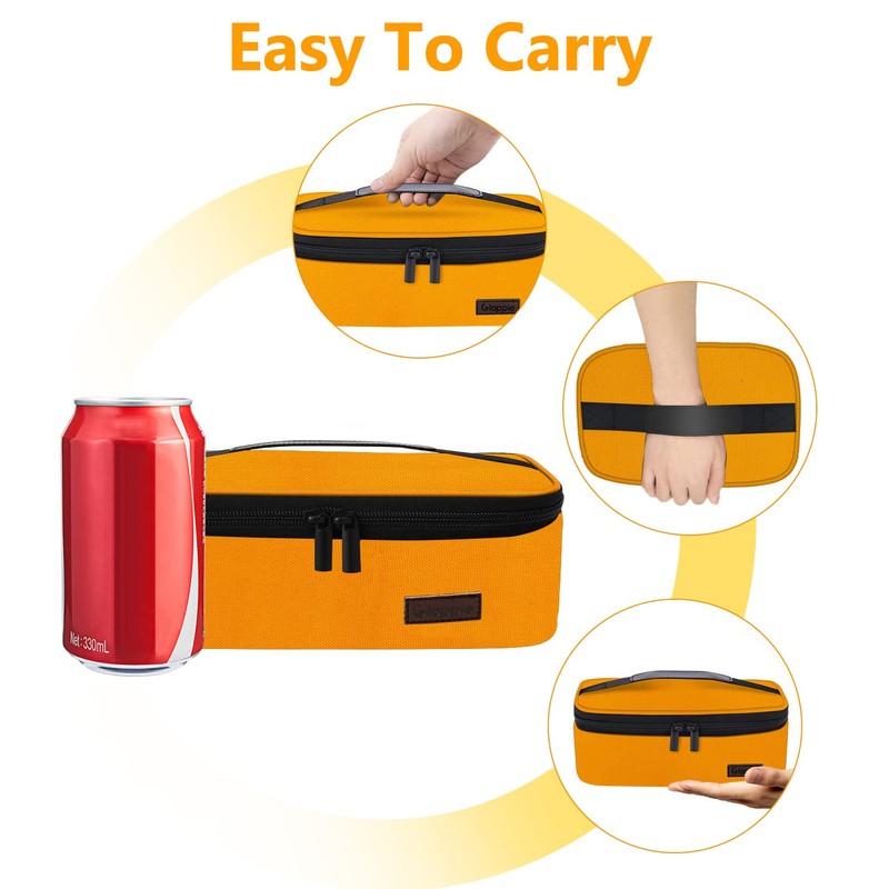 Gloppie Lunch Bag Cooler Bag Small Insulated Lunch Bag with