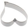 cotta STADTER 74214 Cookie Cutter, Heart, Medium, Silver, Approx. H