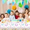 LetDec 6 Pack Butterfly Tablecloth Birthday Party Decorations for Spring