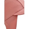 Sterntaler Unisex Peaked Cap Neck Plain Hat, rosewood