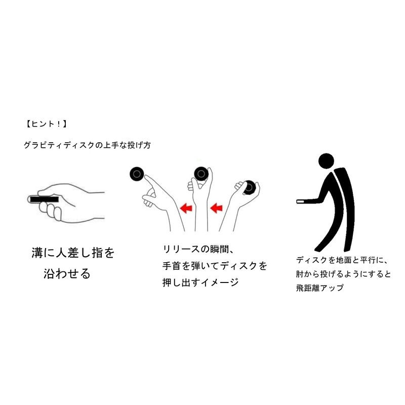 Gravity Disc Black HIGD65BK