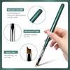 Mnk66 Oblique French Brush UV Gel Nail Manicure Brush Set