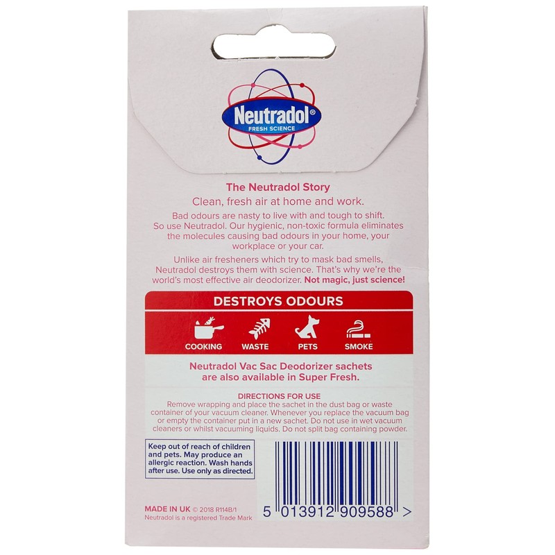 Neutradol Vac Sac Fresh Pink