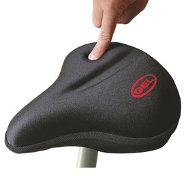 Saddle Cover, For Bicycles, Painless, Cushion, Drawstring Fixed, Gel Included, Thick, Shock Absorption, Anti-Slip, Easy Installation, For Work Commutes To School Or Cycling, Unisex