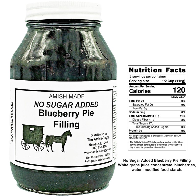 Ready To Use Pie Filling and Topping 32 oz. Jar