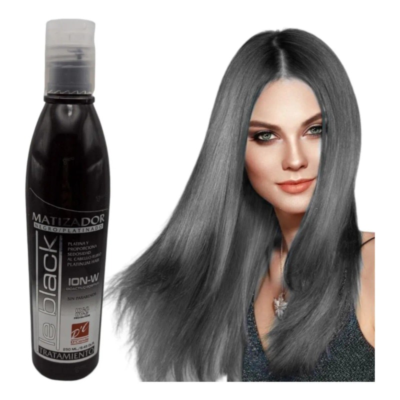 Tratamiento Matizador Cabello Negro Y Platinado Dconde 250ml