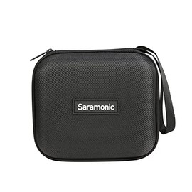Saramonic Zippered Clamshell Protective Case with Strap for Headset or Lavalier Microphones with Clips, Windscreens and More (SR-CS2)