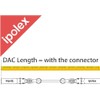 ipolex 10G SFP+ Copper Cable (0.5 Meters), SFP+ DAC, 10GBASE-CU