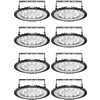 papsbox 8 Pack 50W UFO high Bay Lights,5000LM 6500K Super