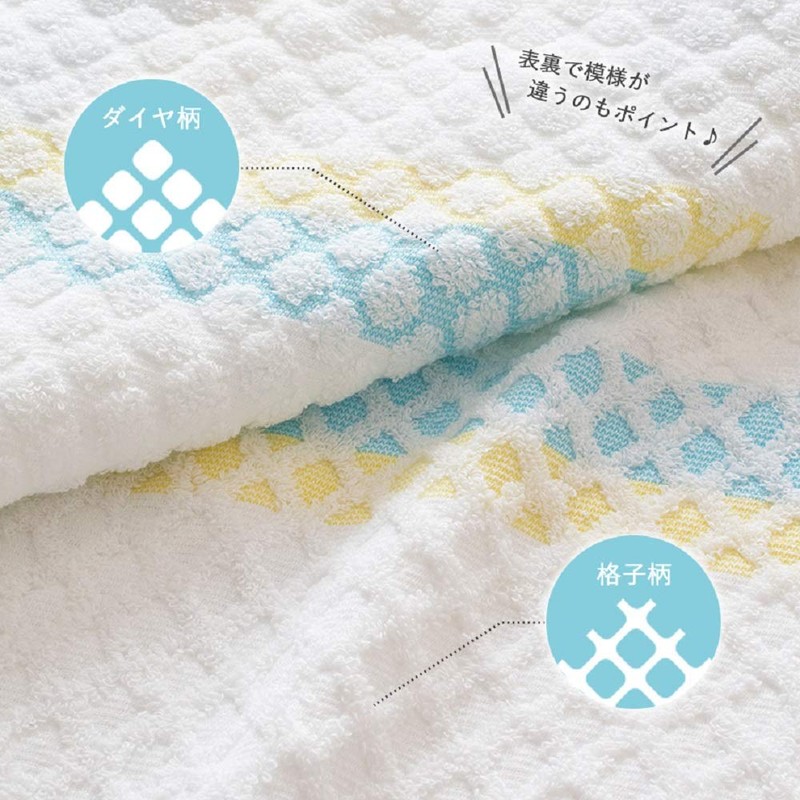 Bloom Imabari Towels, Certified Face Towels, Set of 4, Cotton