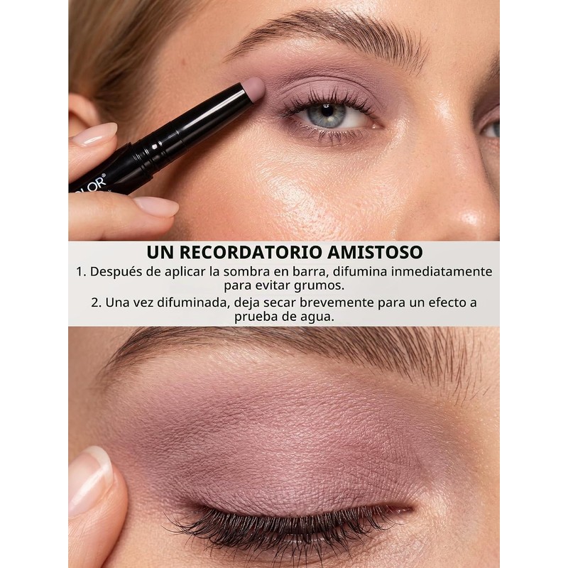 Anglicolor Sombra de Ojos en Barra, Doble Extremo, Larga Duración