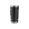National Cryptid Society Bigfoot Mothman Dogman Cryptid Stainless Steel Insulated