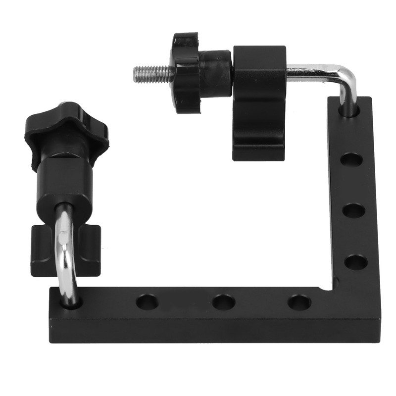 2pcs 90 Degree Positioning Squares L Shape Black Splicing Fixed